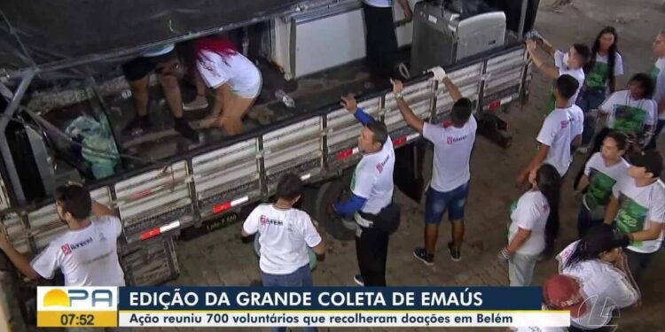 Campanha solidária do Emaús em Belém arrecada eletrônicos neste sábado, 30