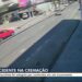 Caminhão avança preferencial e atinge moto com pai e filho de 3 anos em Belém