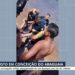 PM resgata homem que se afogava no rio em Conceição do Araguaia, no Pará