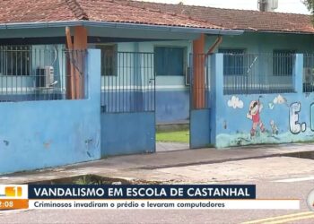 Escola de Castanhal, no PA, é alvo de vandalismo e roubo