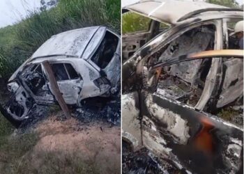 Após tentar fugir e ter carro incendiado, vereador é preso suspeito de atirar contra assessor no interior do Pará