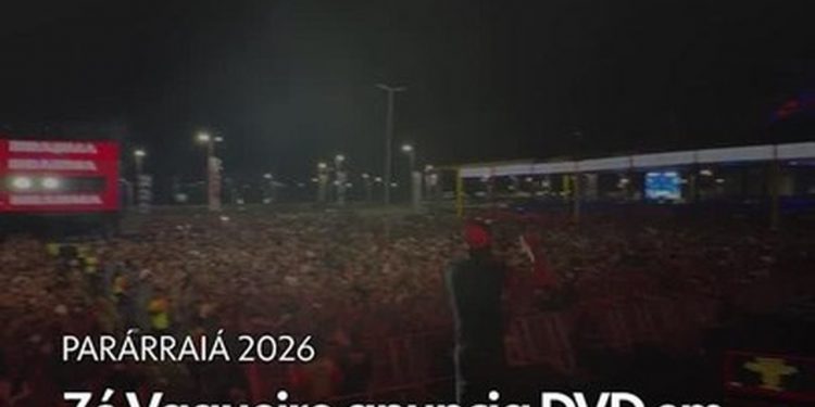 Parárraiá 2026: Zé Vaqueiro confirma que vai gravar DVD em Belém