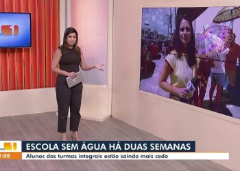 Escola de tempo integral libera alunos mais cedo por falta de água há duas semanas em Belém, denunciam pais
